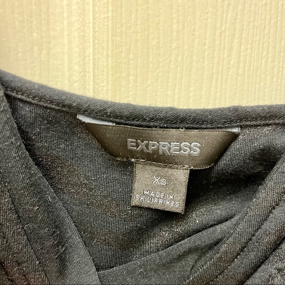 Express Black Spaghetti Strap Mini Dress - Picture 5 of 5